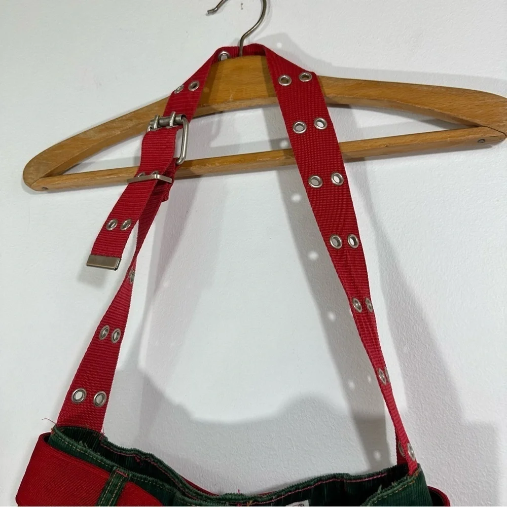 Vintage Y2K Upcycled Green Back Pocket Pants Purse - Picture 3 of 5